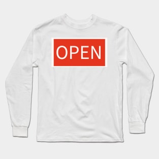 Open Long Sleeve T-Shirt